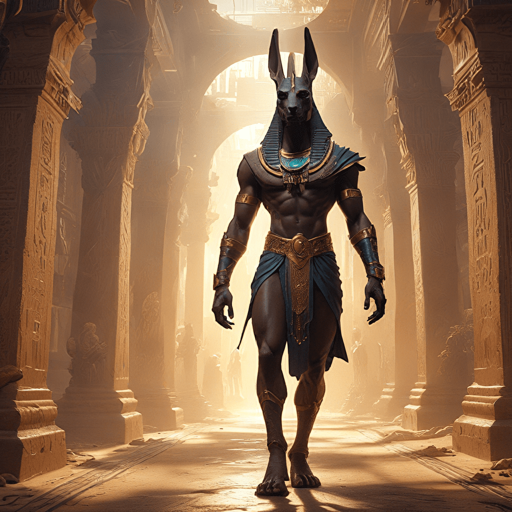 Anubis:  The God of the Afterlife Journey