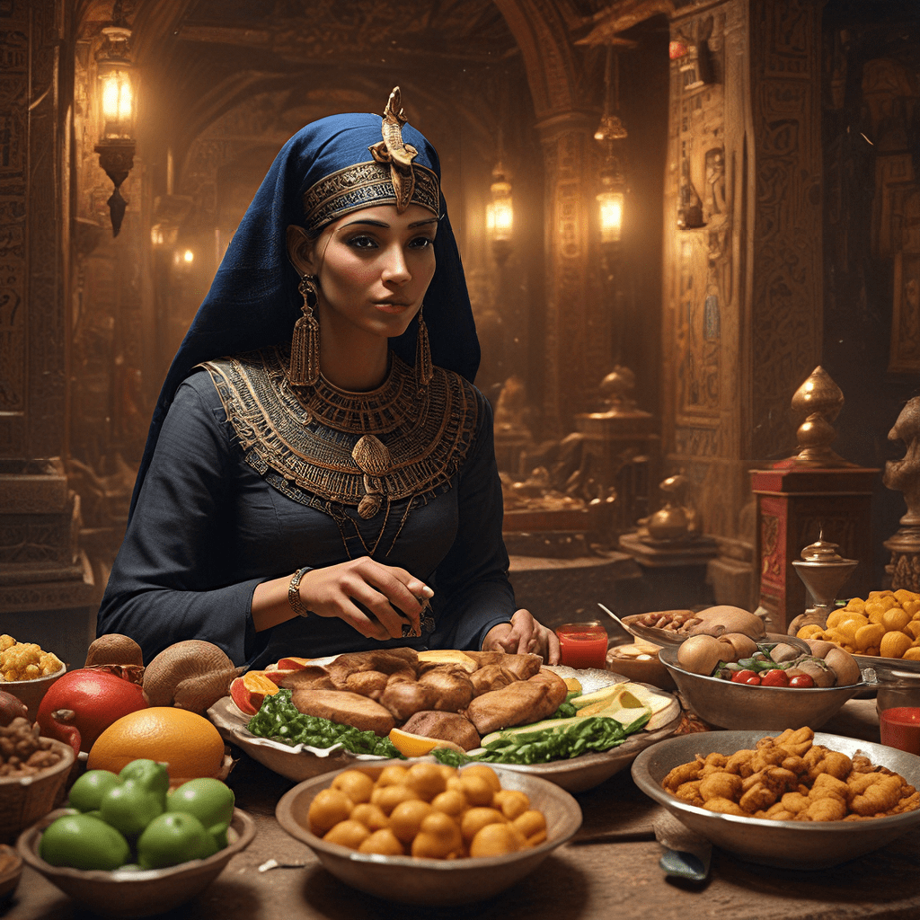 The Afterlife Food:  Exploring the Cuisine of the Egyptian Underworld