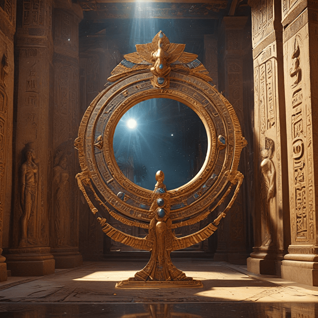 The Cosmic Mirror: Reflecting the Divine Order in the Egyptian Myth