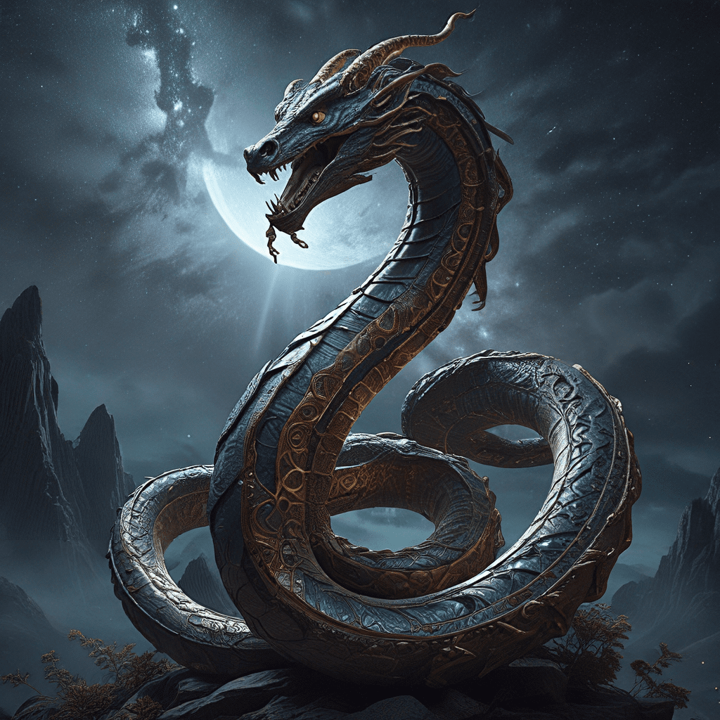 The Cosmic Serpent: The Serpent of the Night Sky