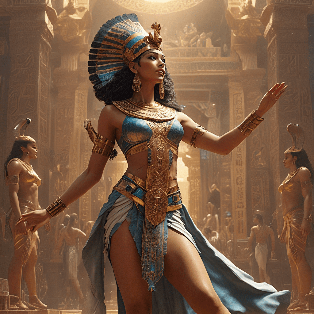 The Dance of the Gods: A Celebration of the Divine in Egyptian Mythology