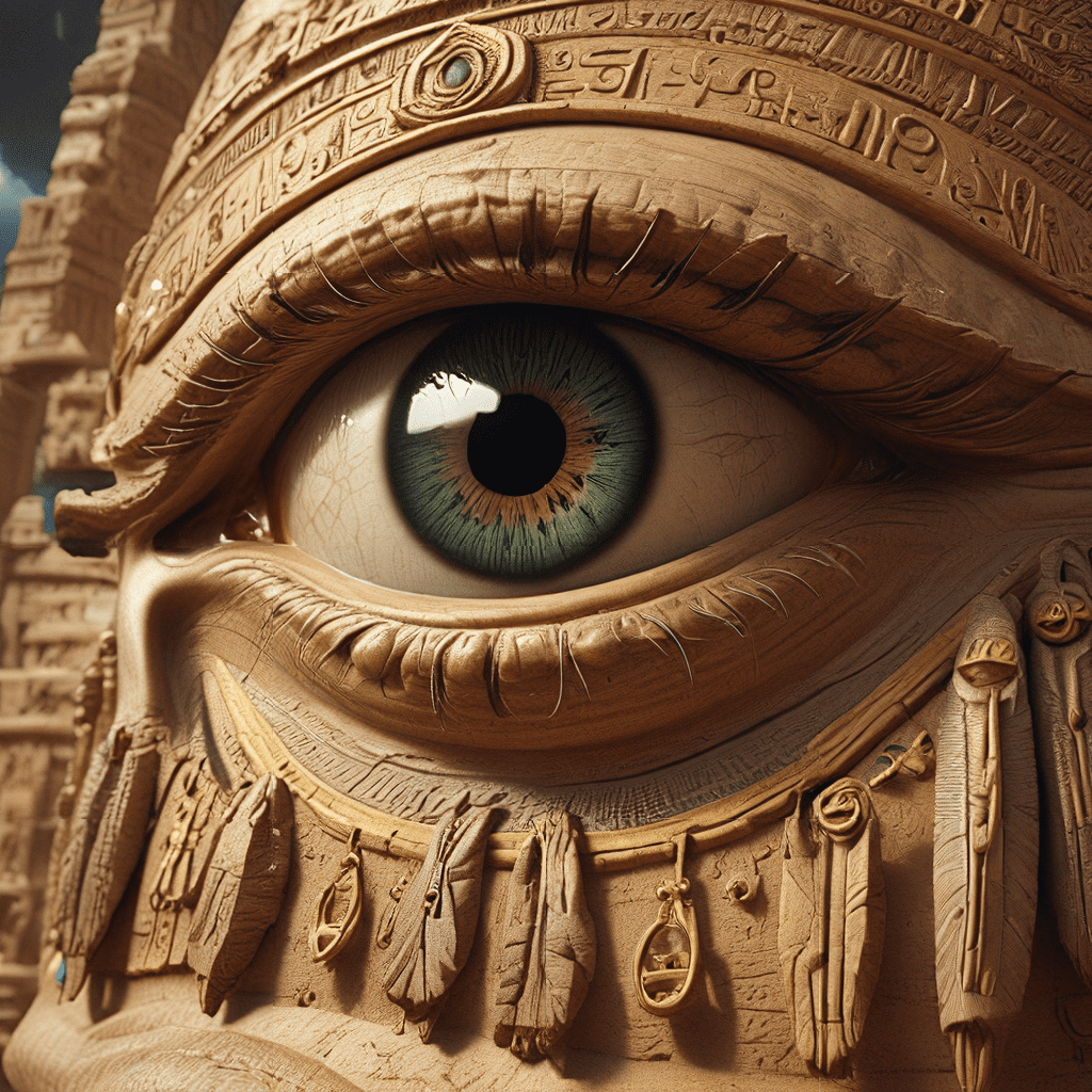 The Divine Eye: The Watcher of Creation in the Egyptian Myth