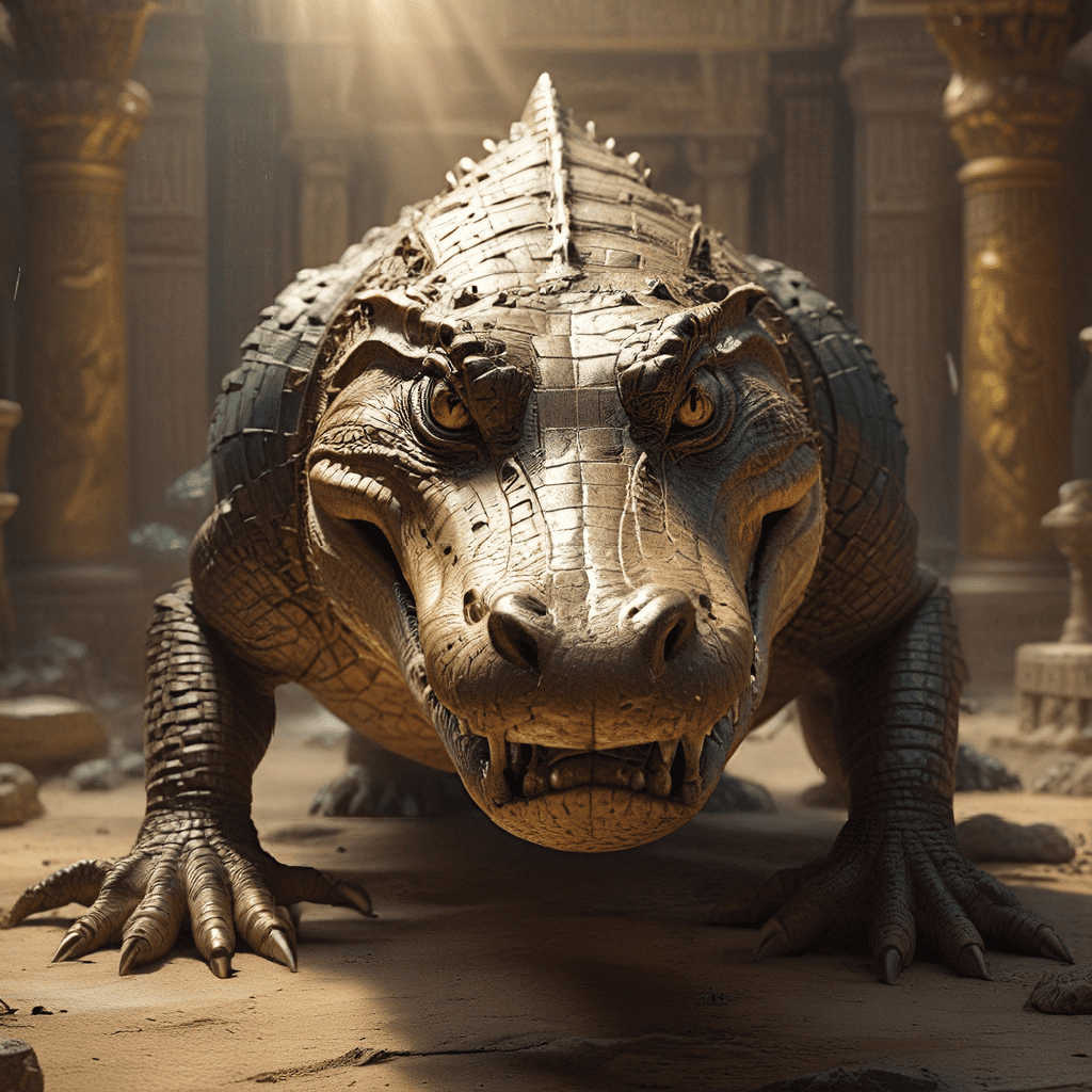 The Fearsome Crocodile: A Symbol of Power and Authority in Ancient Egypt