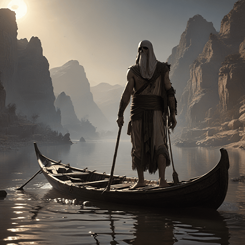 The Ferryman of the Afterlife:  Exploring the Role of Charon in Egyptian Mythology