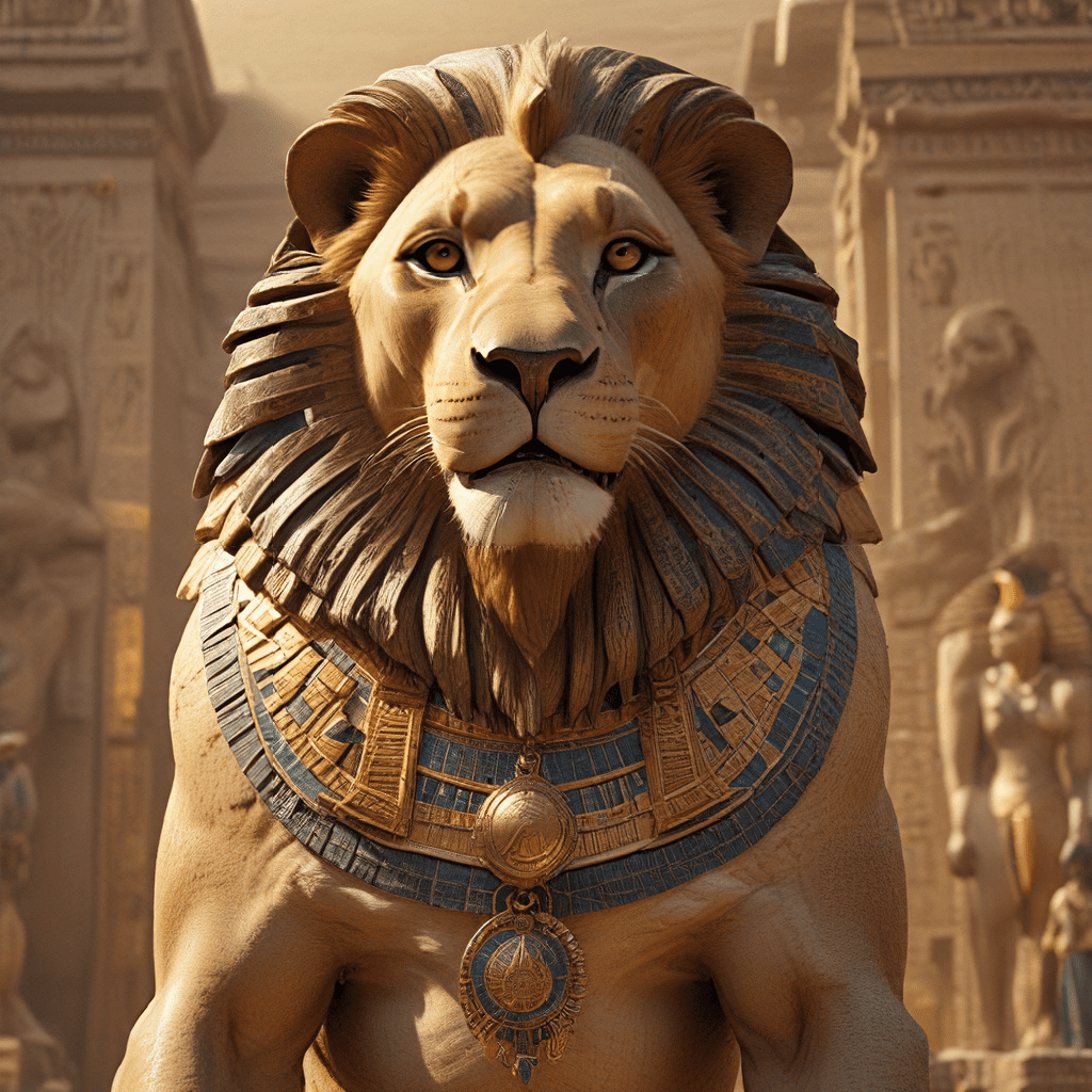 The Lion’s Roar: Understanding the Symbolism of Lions in Ancient Egypt