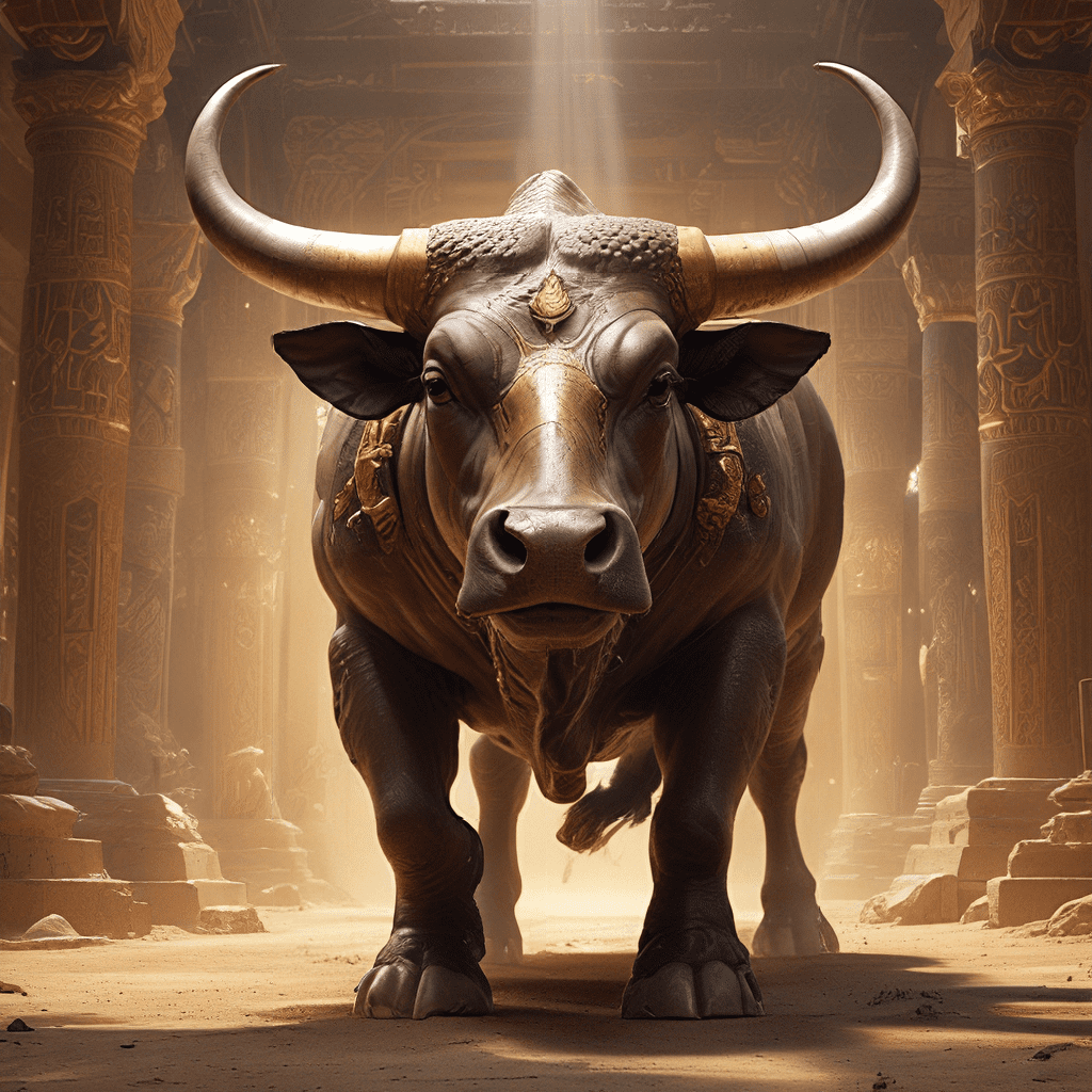 The Mighty Bull: A Source of Strength and Fertility in Egyptian Mythology