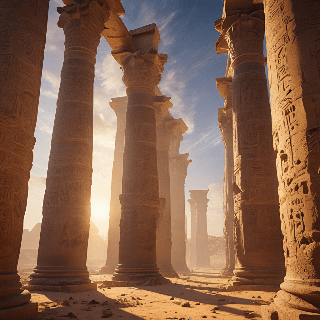 The Pillars of the Sky: The Structure of the Egyptian Universe