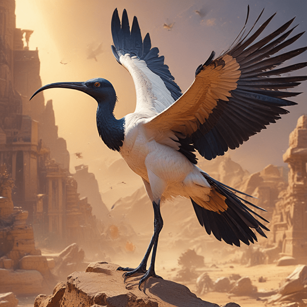 The Sacred Ibis: A Bird of Wisdom and Magic in Ancient Egypt