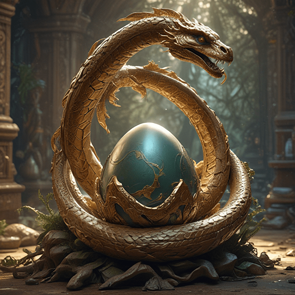 The Serpent and the Egg: A Tale of Chaos and Transformation