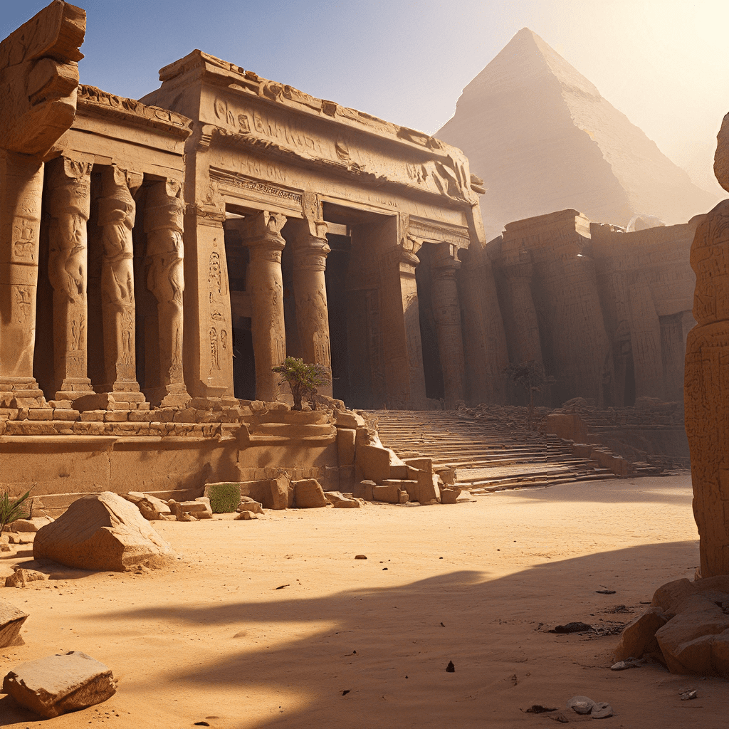 The Temples:  Exploring the Sacred Sites of the Egyptian Afterlife