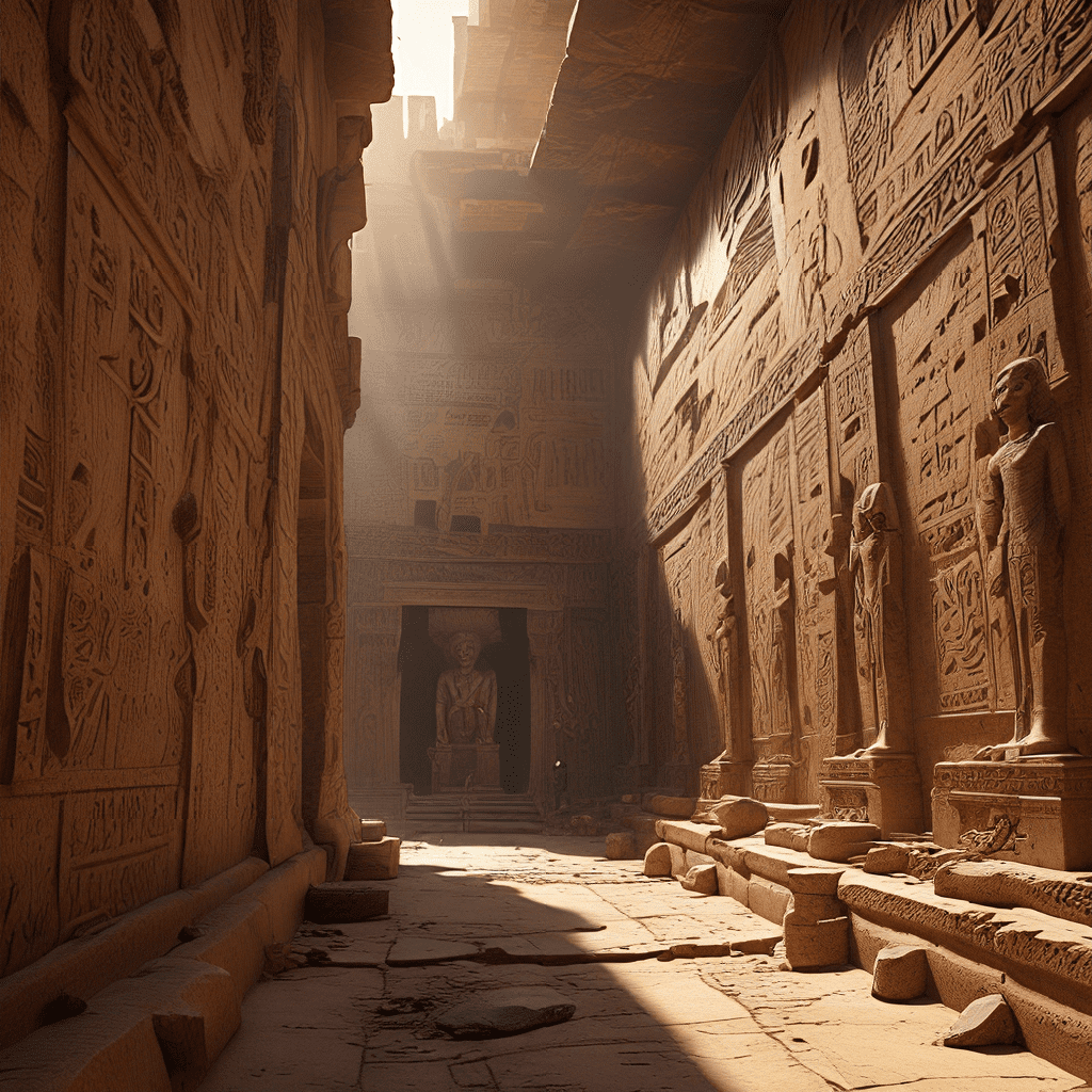 The Whispering Walls of Amenti:  A Journey to the Egyptian Underworld