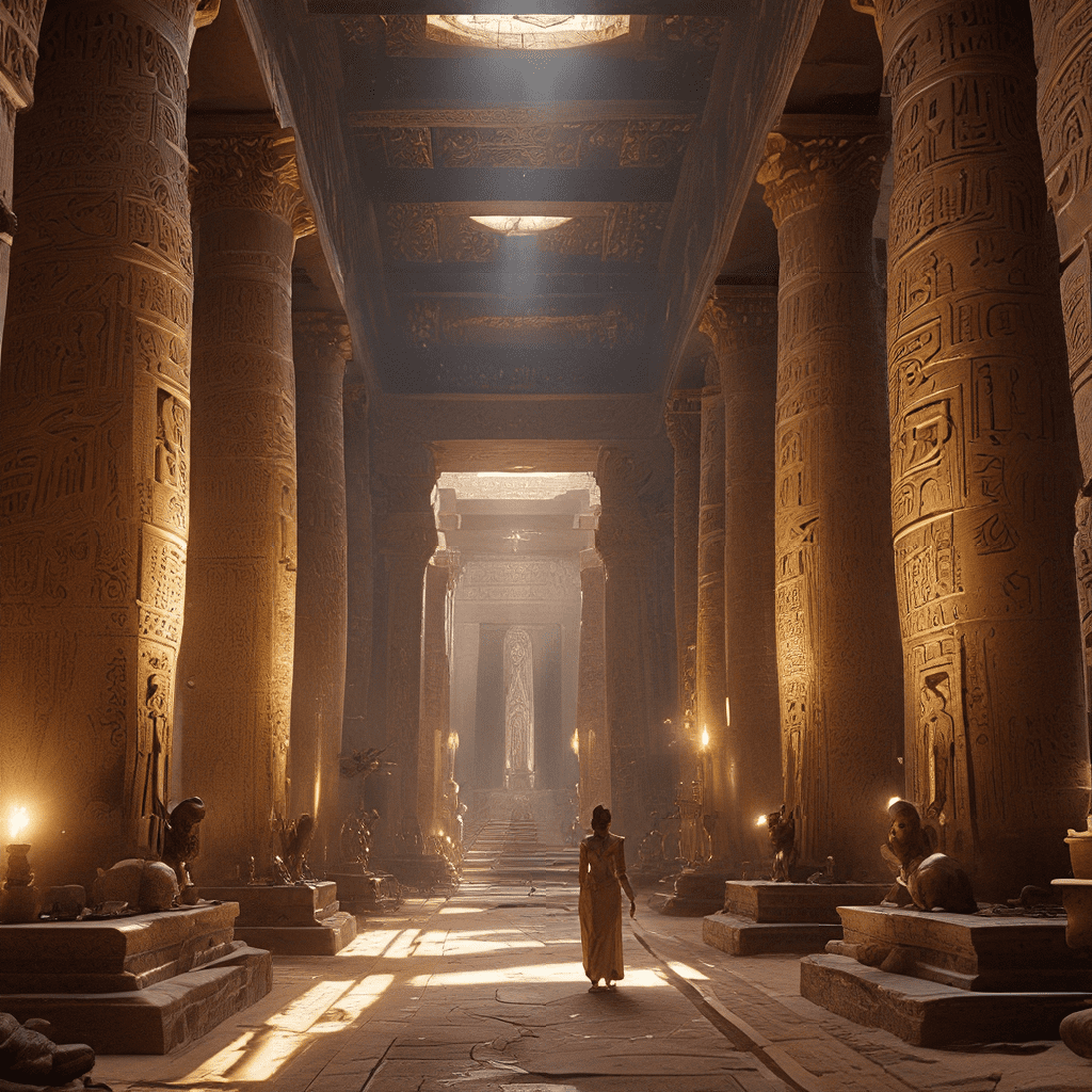 Unveiling the Divine: A Look Inside Egyptian Temples