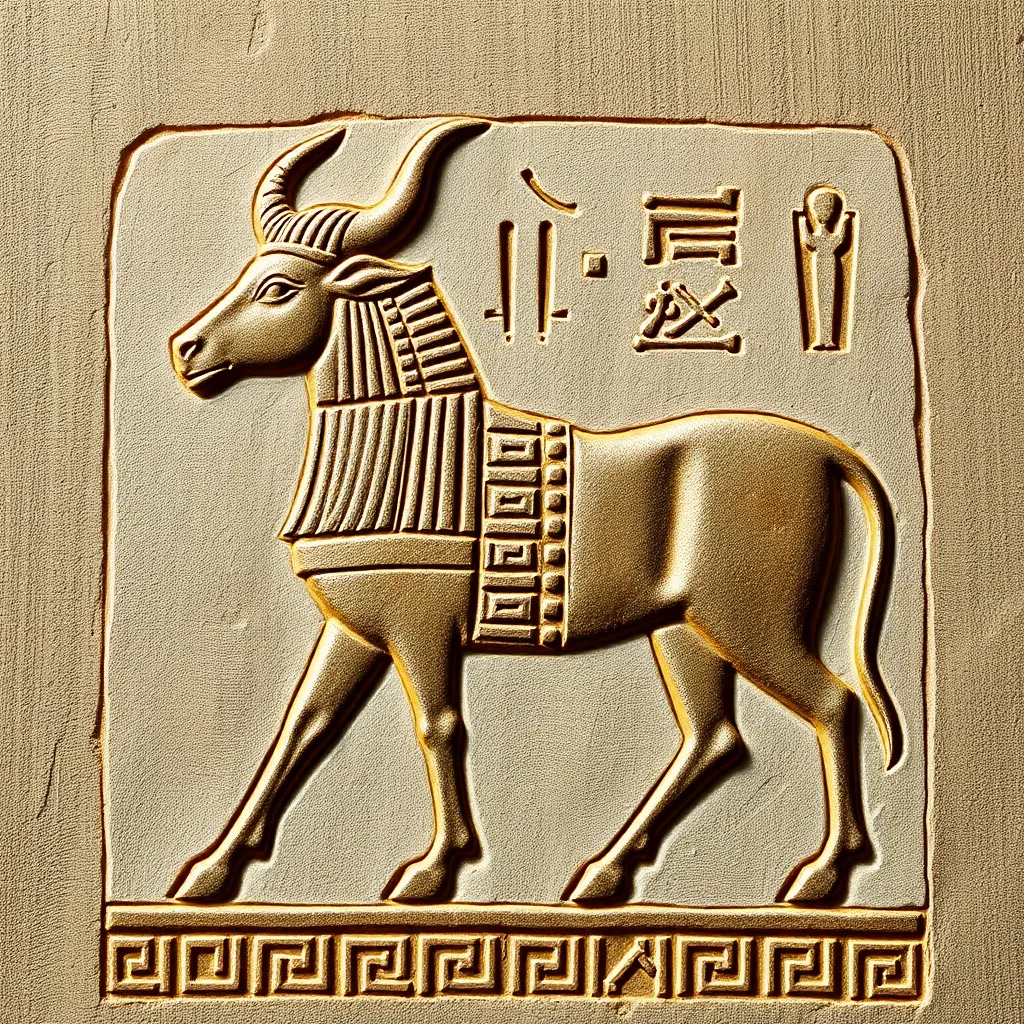 Decoding the Symbolism of the Apis Bull in Hieroglyphs