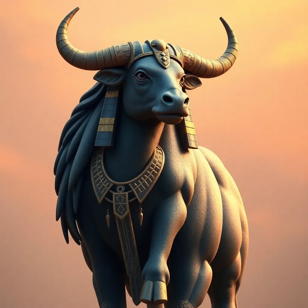 The Apis Bull: A Divine Protector of the Nile