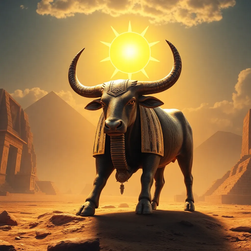 The Apis Bull and Its Connection to the Sun God Ra