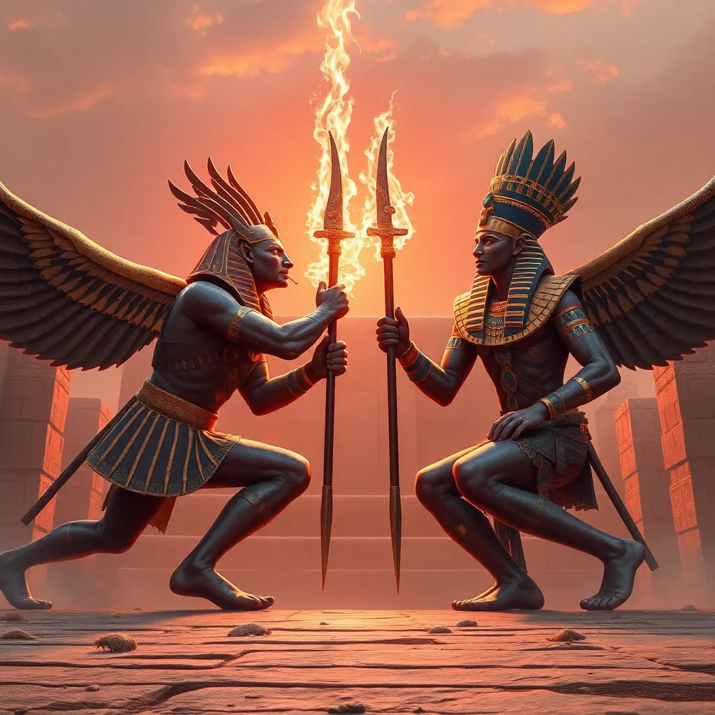 The Battle for the Throne of Egypt: The Epic Struggle Between Horus and Set and its Impact on Ancient Egyptian History