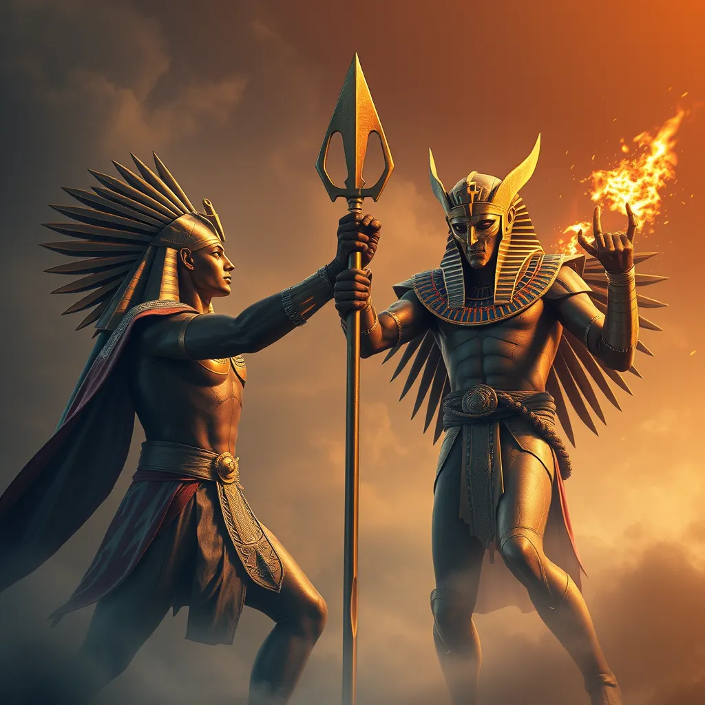 The Battle for the Throne of Egypt: The Epic Struggle Between Horus and Set