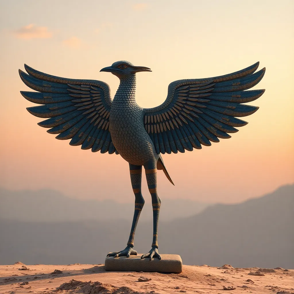 The Bennu Bird: A Representation of the Eternal Soul