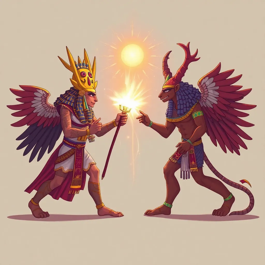 The Cosmic Battle: Set vs. Horus in Egyptian Mythology