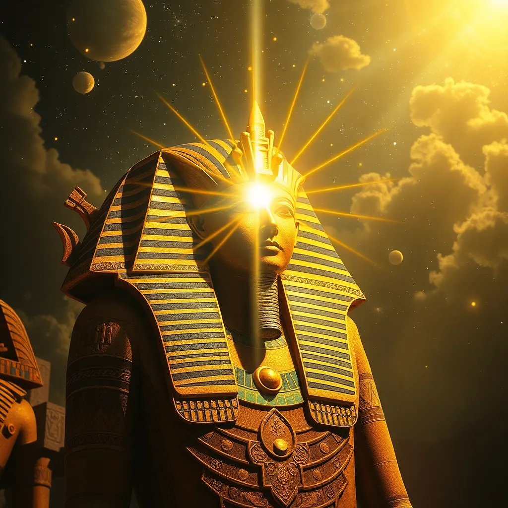 The Cosmic Role of the Pharaoh: A Divine Connection