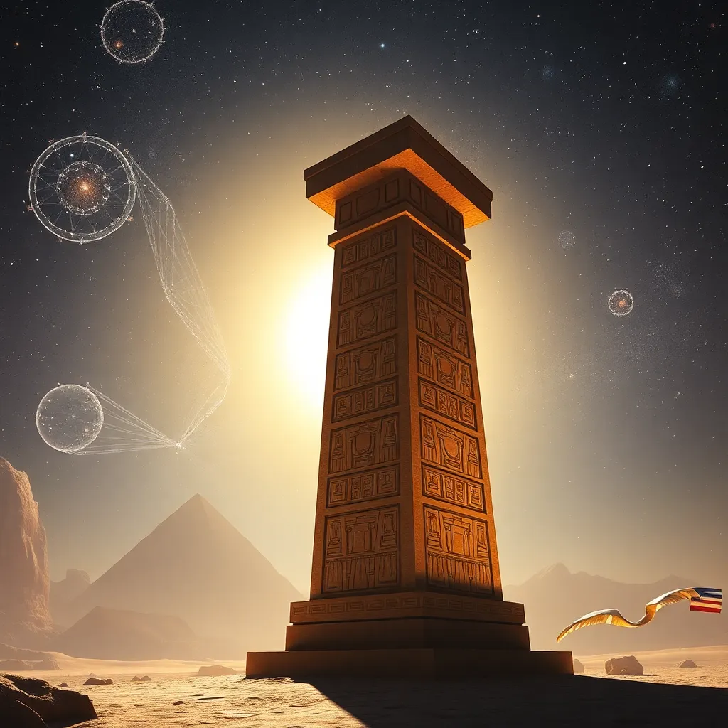 The Cosmic Significance of the Djed Pillar in Creation