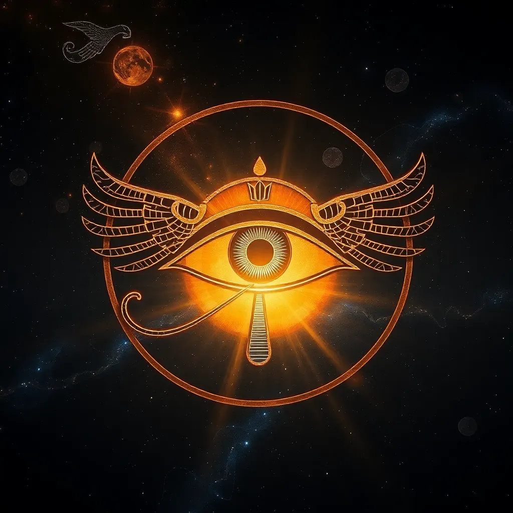 The Cosmic Significance of the Eye of Ra in Egyptian Beliefs