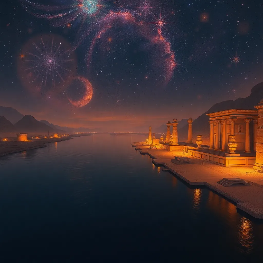 The Cosmic Significance of the Nile: Life and Death