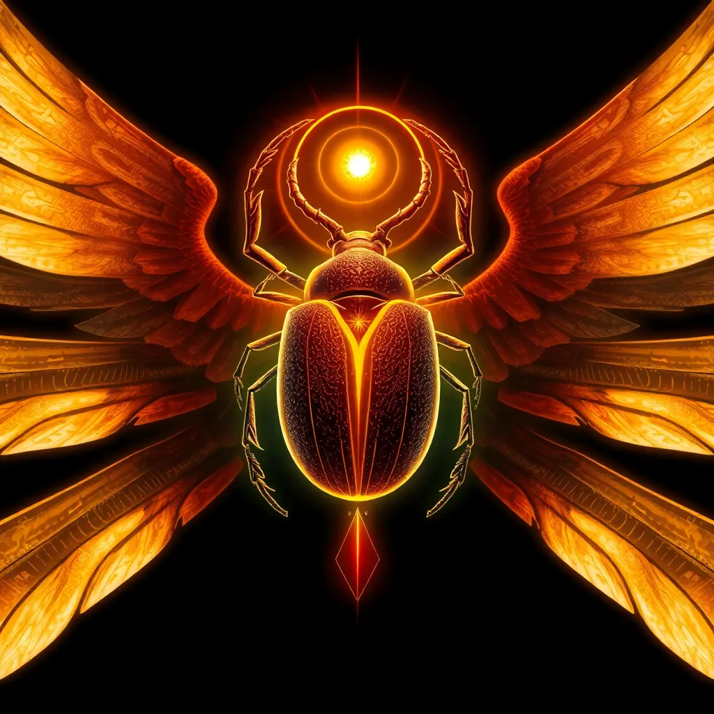 The Cosmic Significance of the Sacred Scarab in Creation