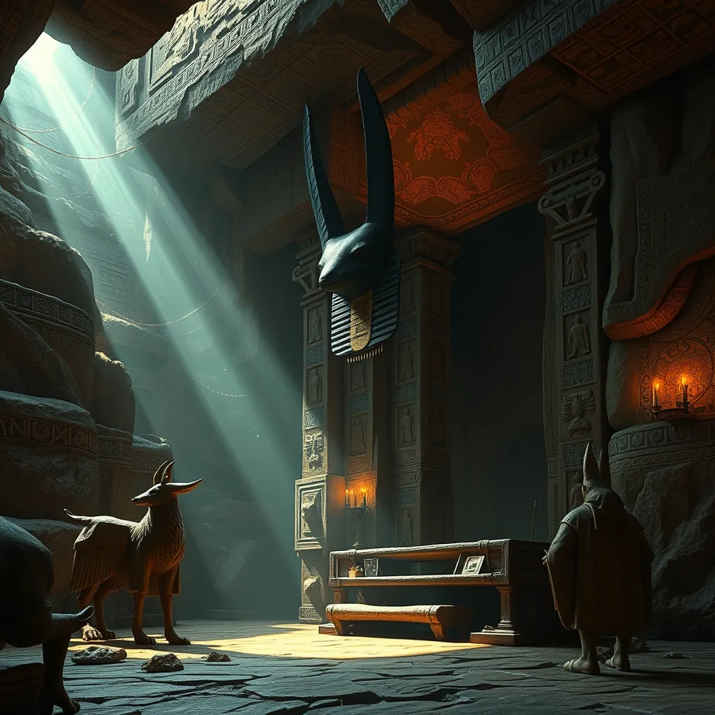 The Duat: The Underworld Home of Anubis