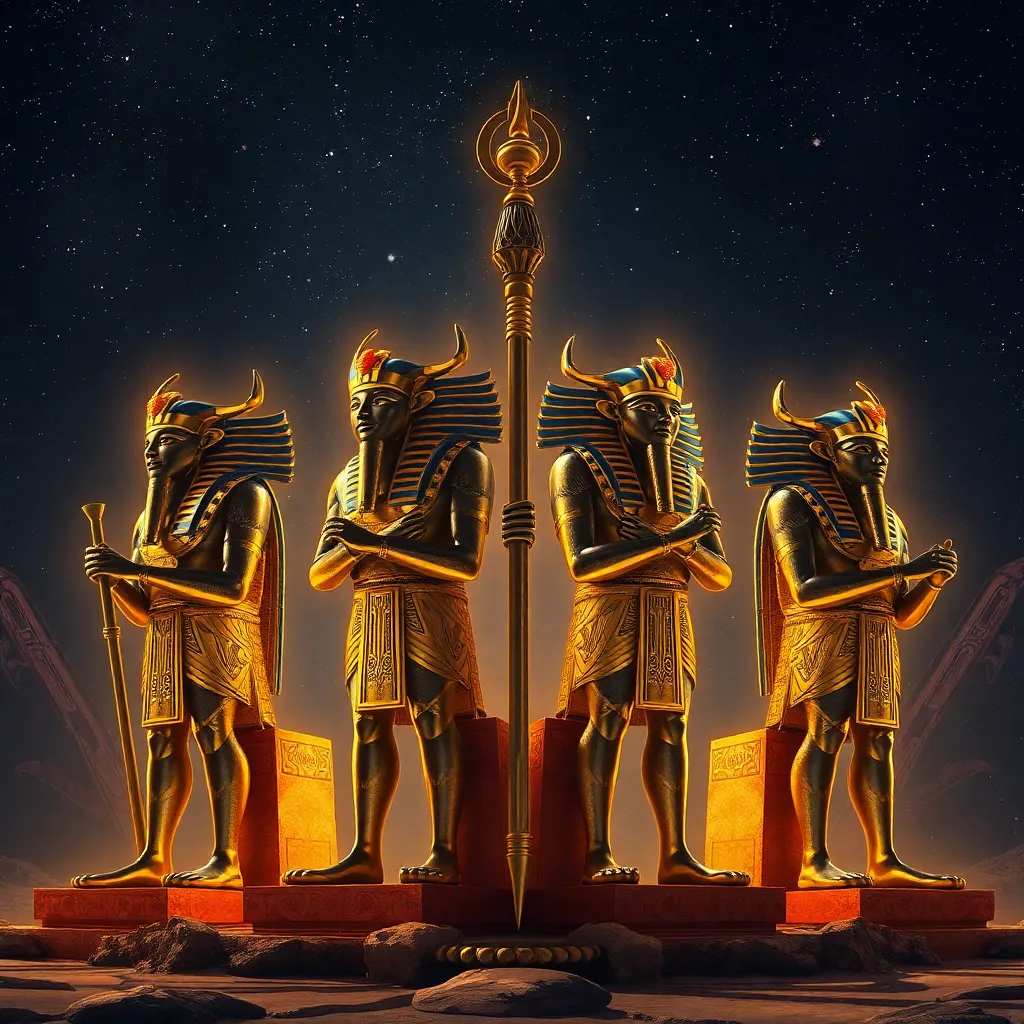 The Four Sons of Horus: Guardians of the Cosmos