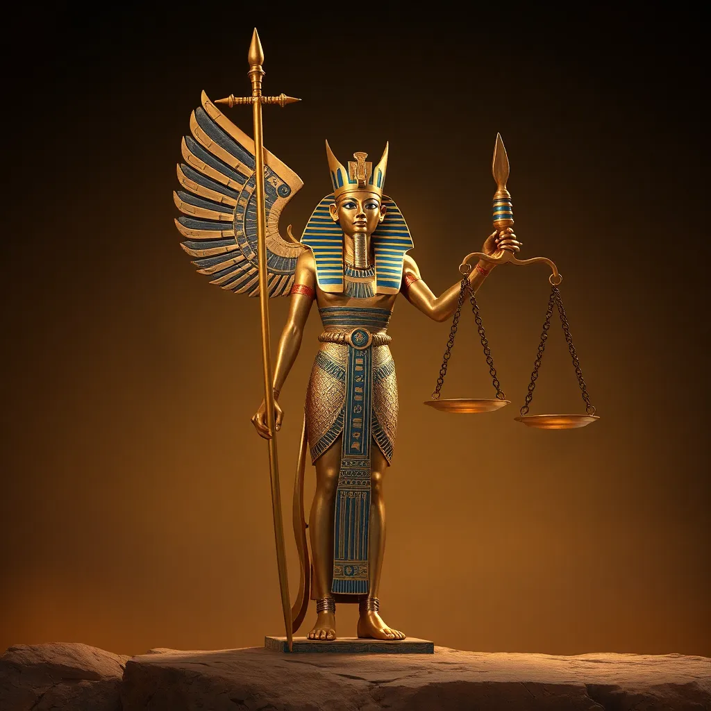 The God of Justice: Ma’at’s Role in Maintaining Order and Harmony in the Universe and her Influence on Ancient Egyptian Society