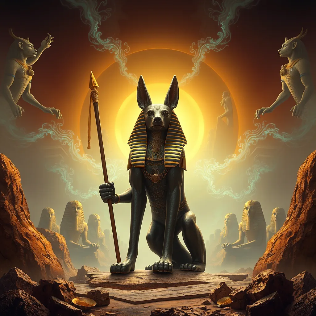 The God of the Dead: The Myth of Anubis and his Role in Guiding the Pharaoh to the Afterlife