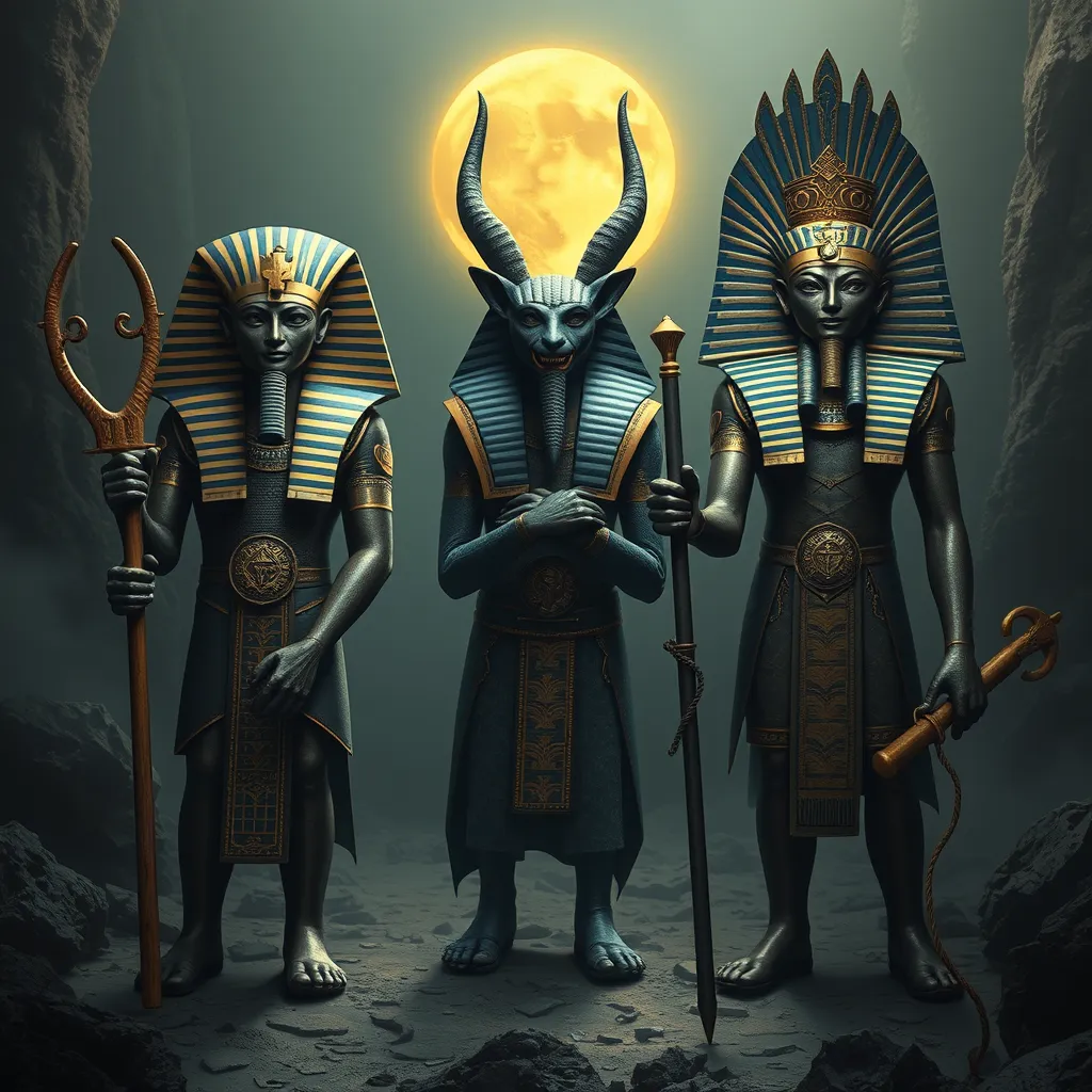 The Gods of the Underworld:  The Myths of Osiris, Anubis, and Thoth