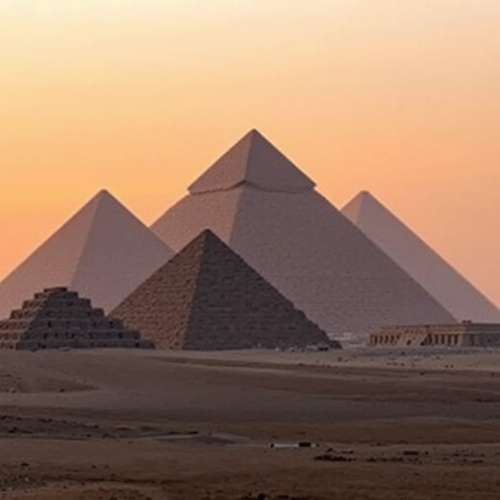 The Great Pyramids of Giza: A Testament to the Engineering Prowess of the Ancient Egyptians