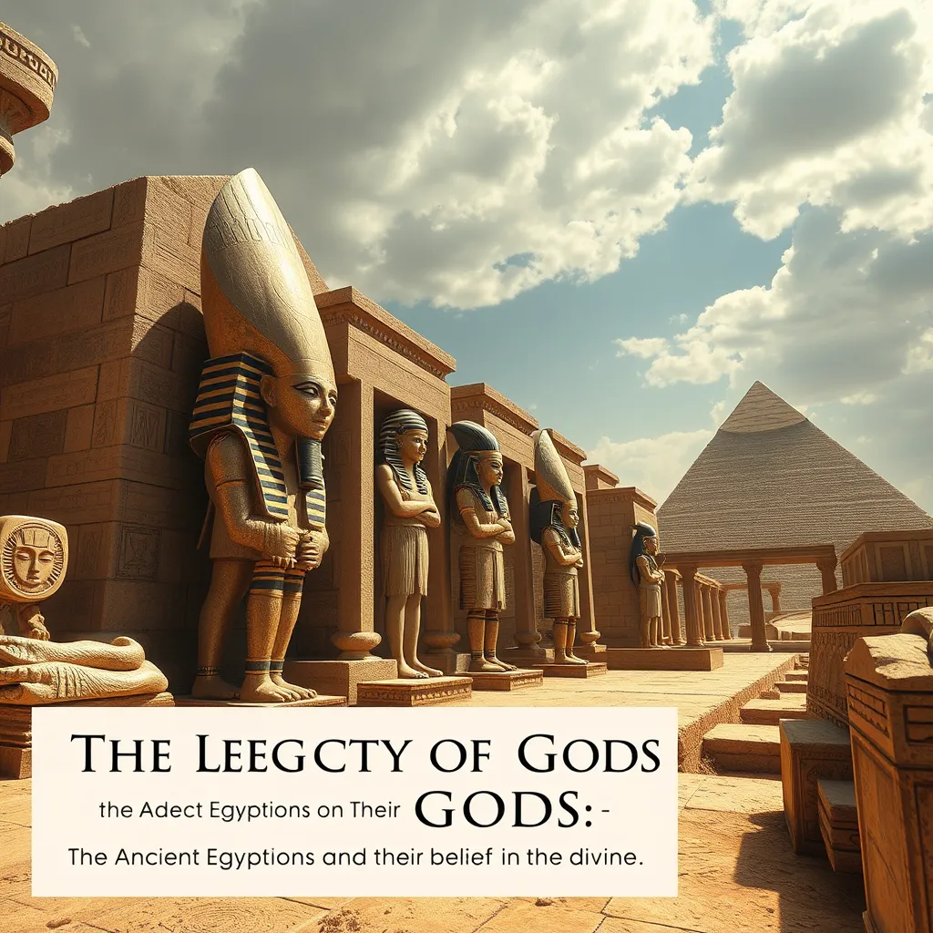 The Legacy of the Gods: The Ancient Egyptians and Their Belief in the Divine