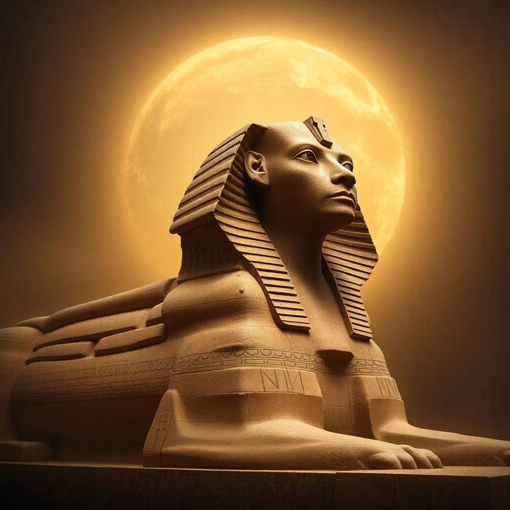 The Mysteries of the Sphinx: Unraveling the Riddle of the Lion-Headed Creature and its Significance in Ancient Egyptian Mythology