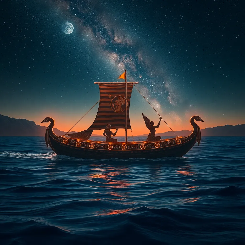 The Myth of the Celestial Boat: Ra’s Voyage Through the Night Sky