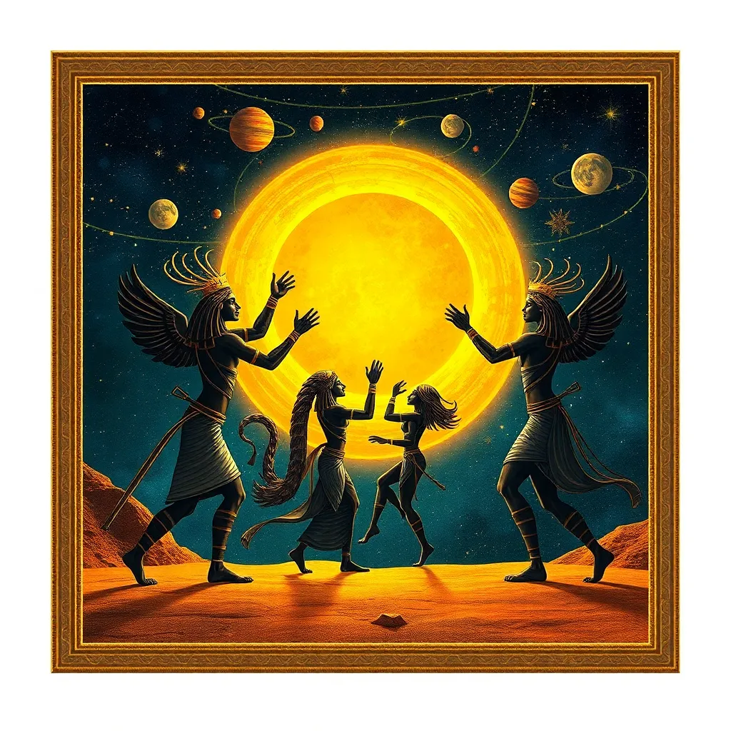 The Myth of the Celestial Dance: The Gods in Harmony