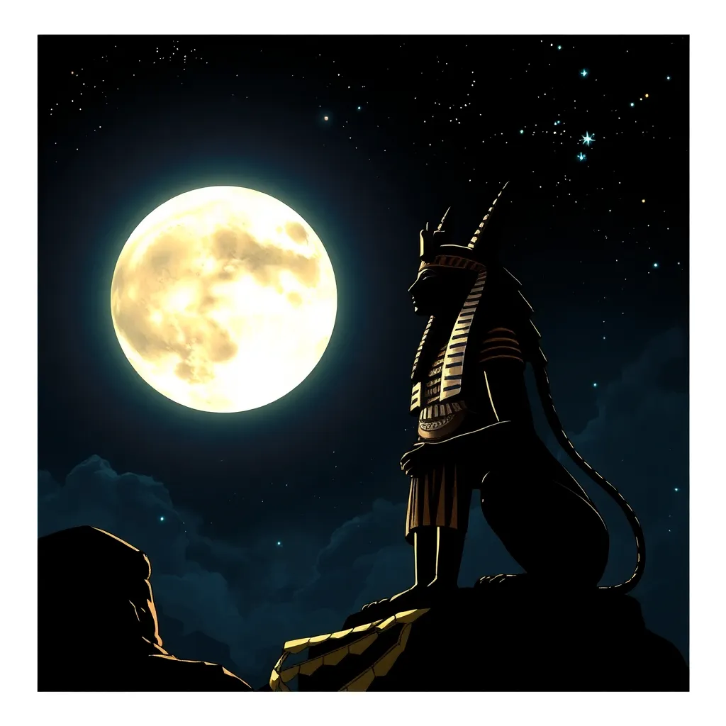 The Role of the Moon: Khonsu and the Night Sky