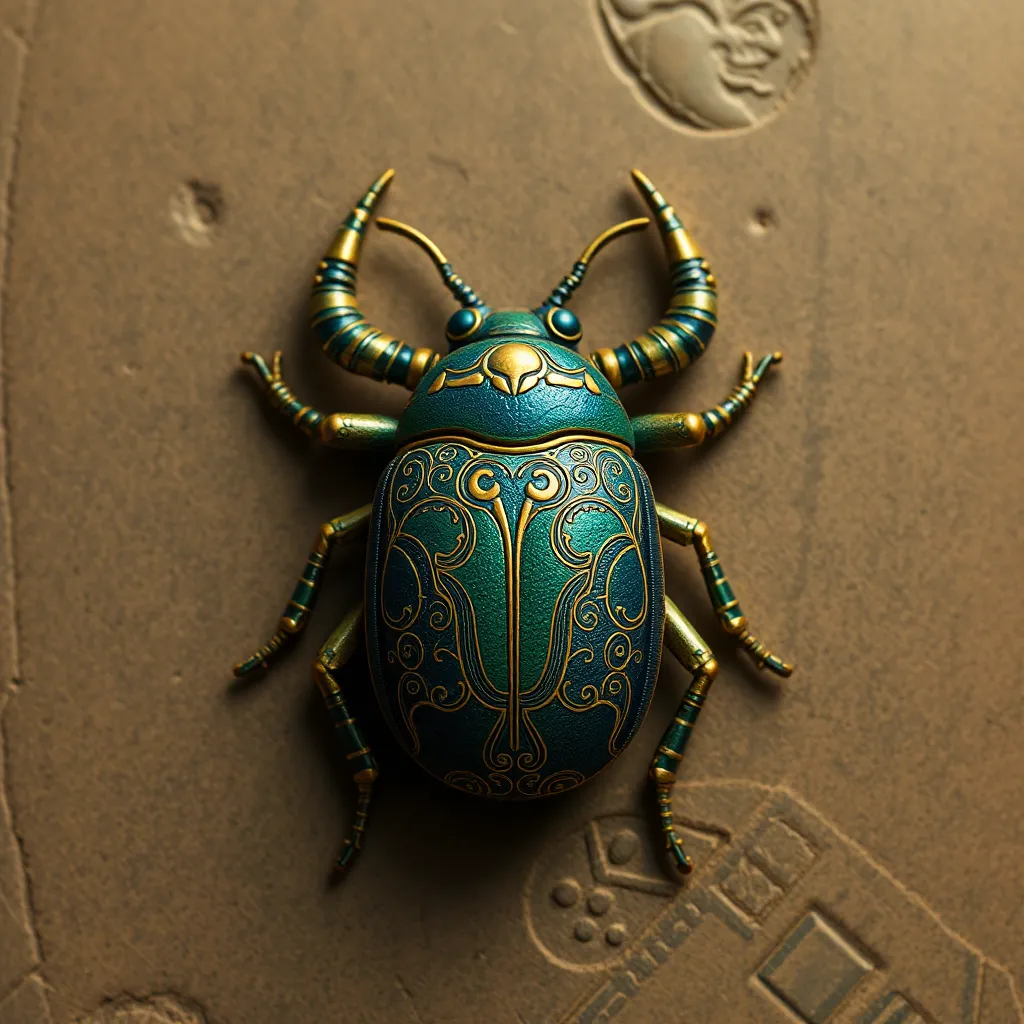 The Sacred Scarab: Khepri and the Cycle of Life