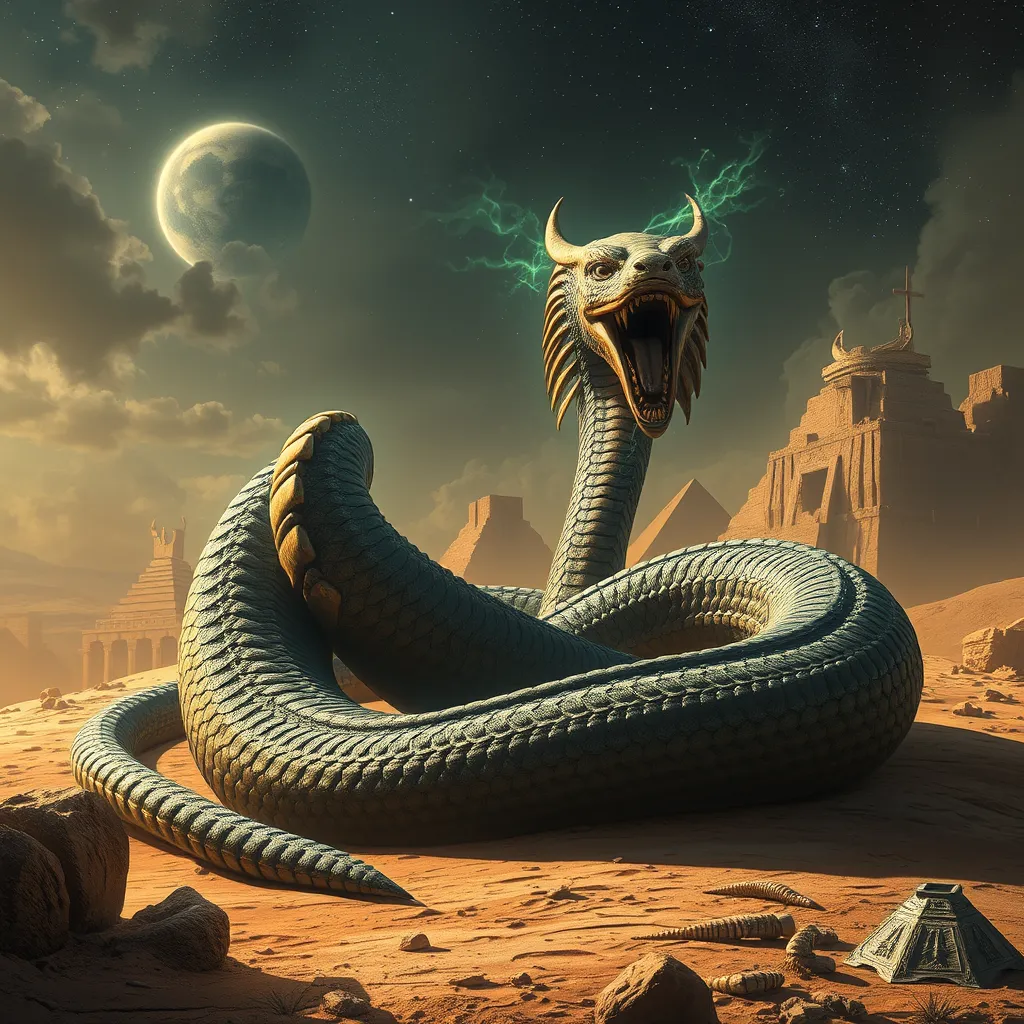 The Serpent’s Curse: The Myth of Apep and the Threat to the World