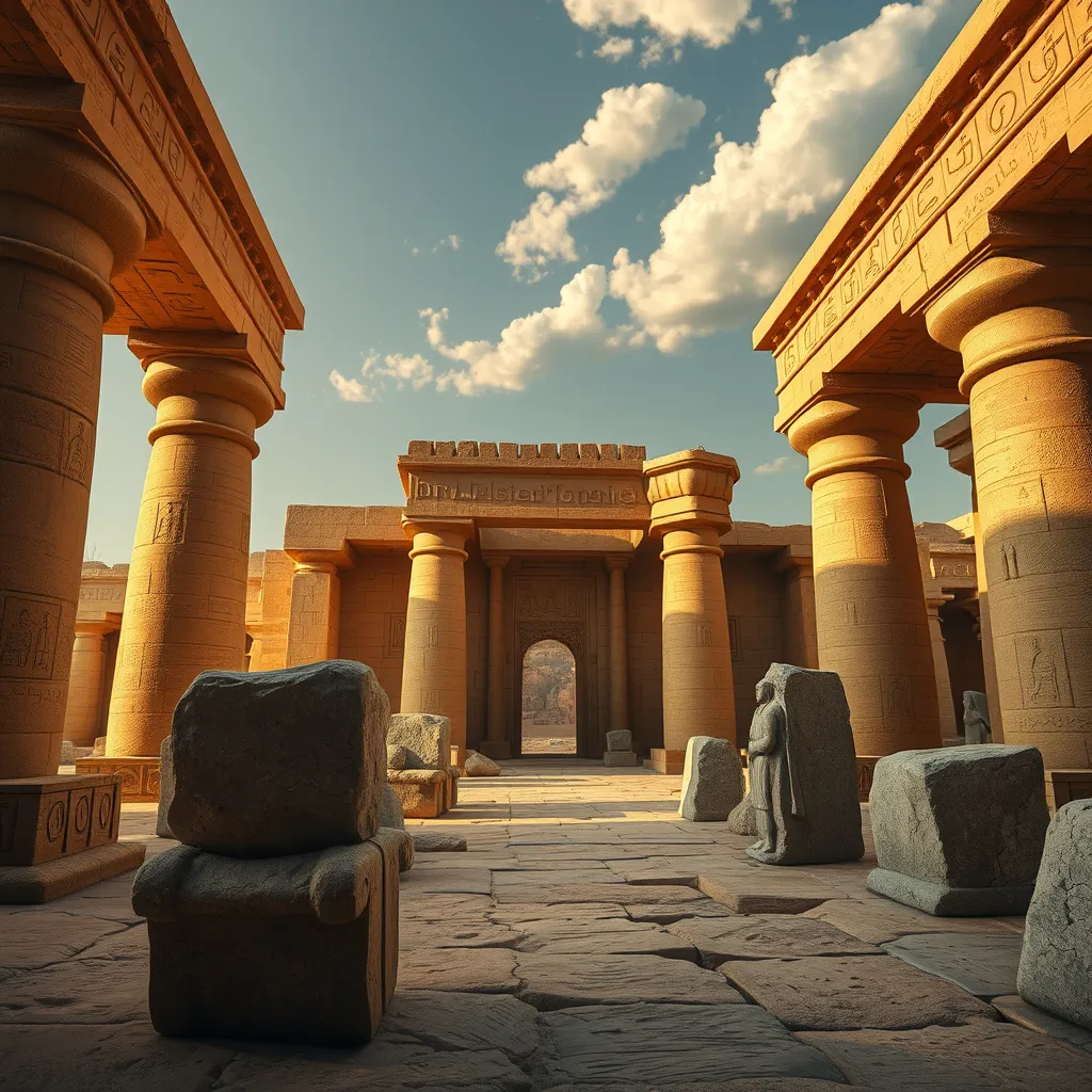 The Whispering Stones: The Secrets of Egyptian Temples