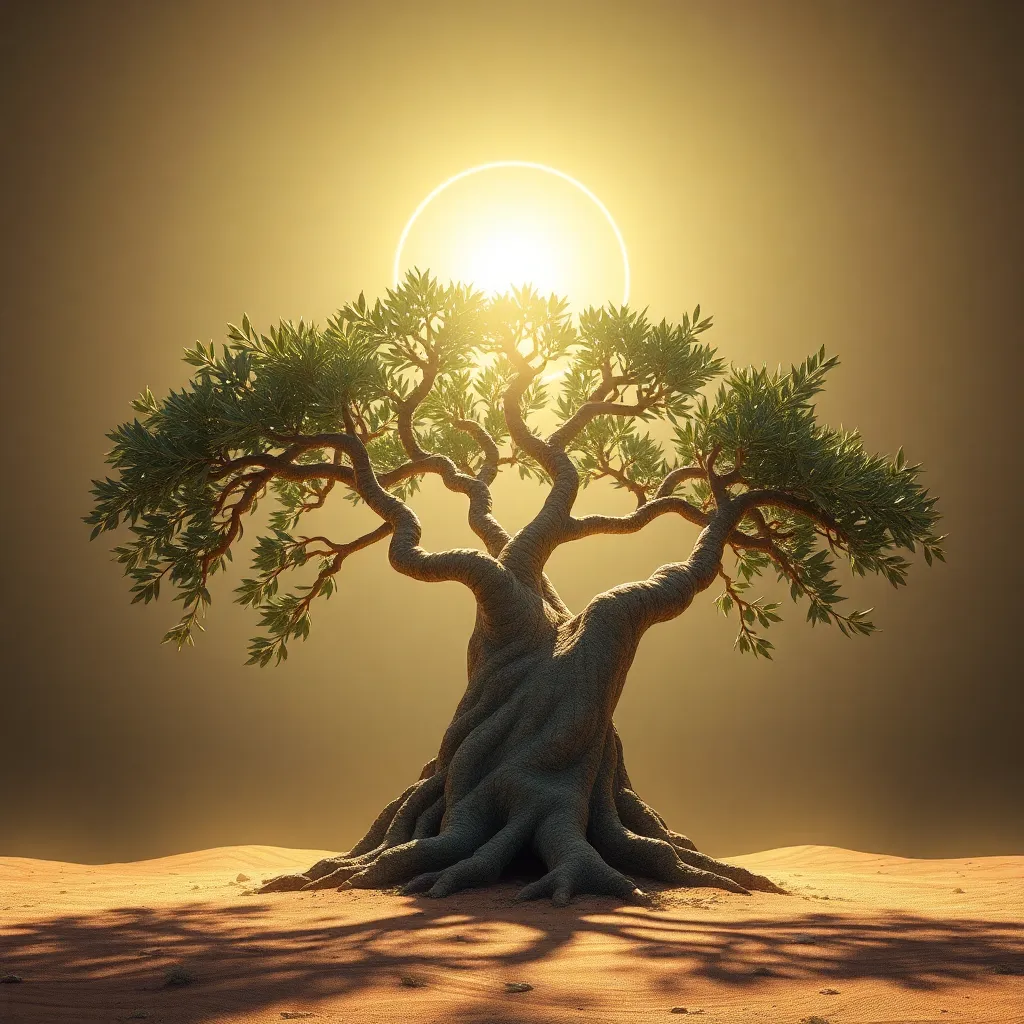 The Myth of the Sacred Olive Tree in Egyptian Culture