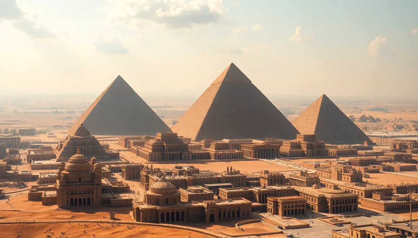 The Mythical Geography of the City of Giza