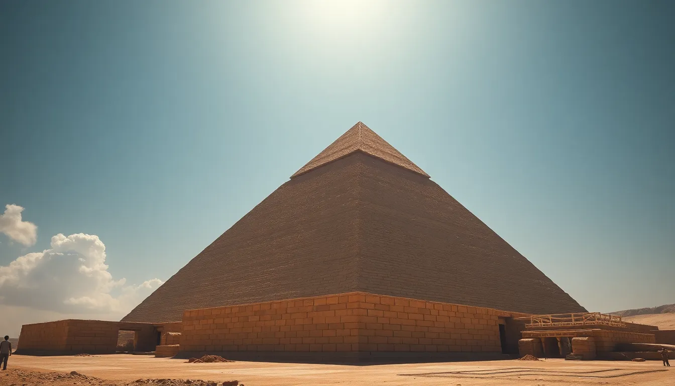 The Myths of Pharaoh Khafre’s Great Pyramid