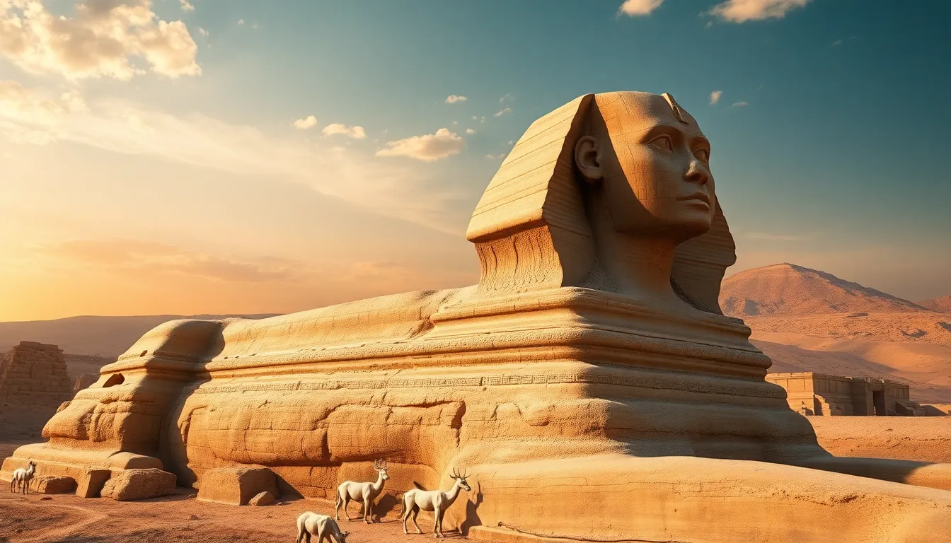 The Myths of Pharaoh Khafre’s Sphinx and Its Mysteries