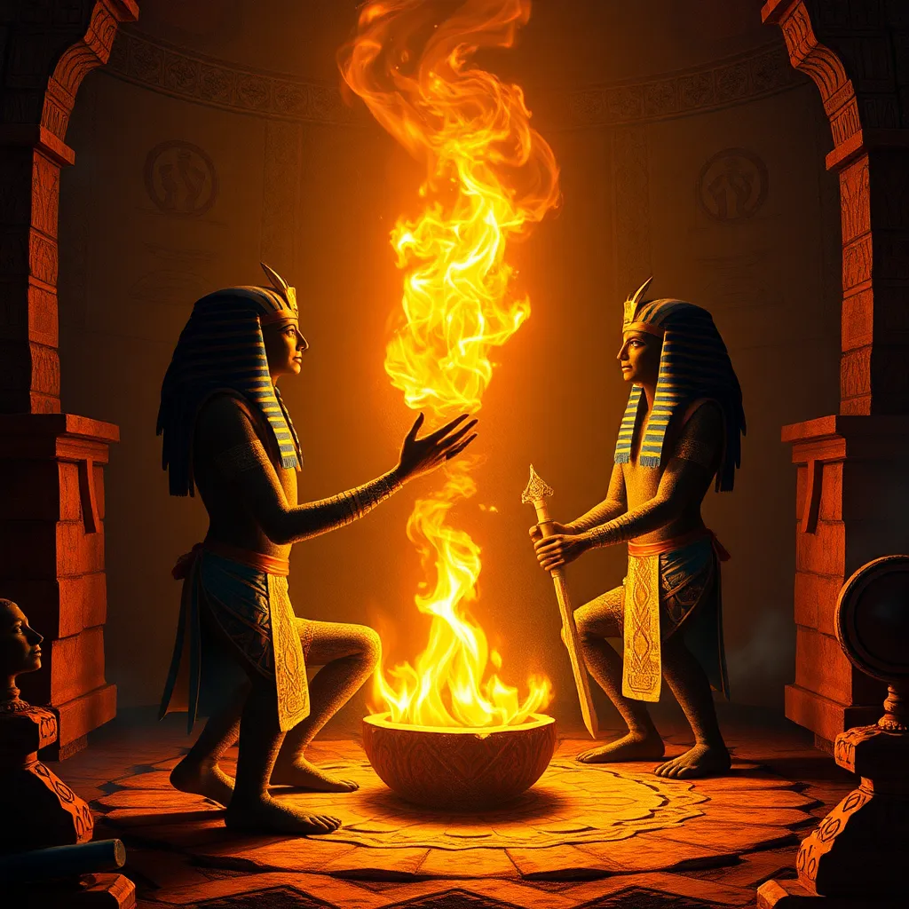 Heka and the Use of Ritual Fire in Ancient Egypt