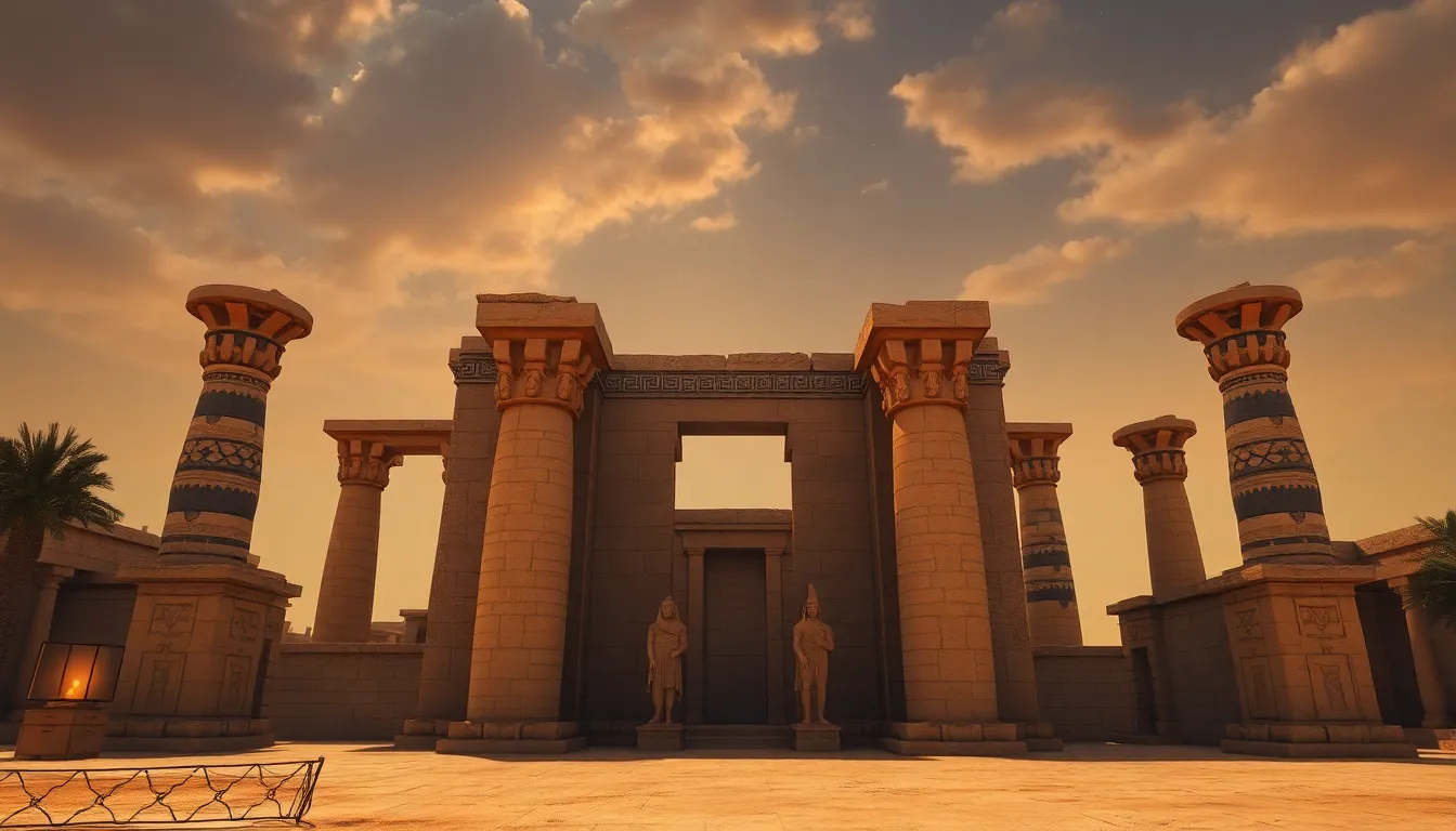 Sacred Spaces: Temples of the Gods in Ancient Egypt