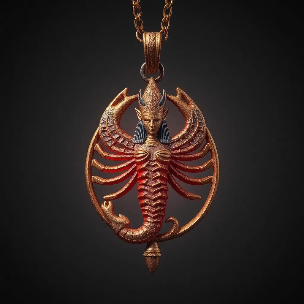 The Amulet of Serqet: Scorpion Goddess and Protector