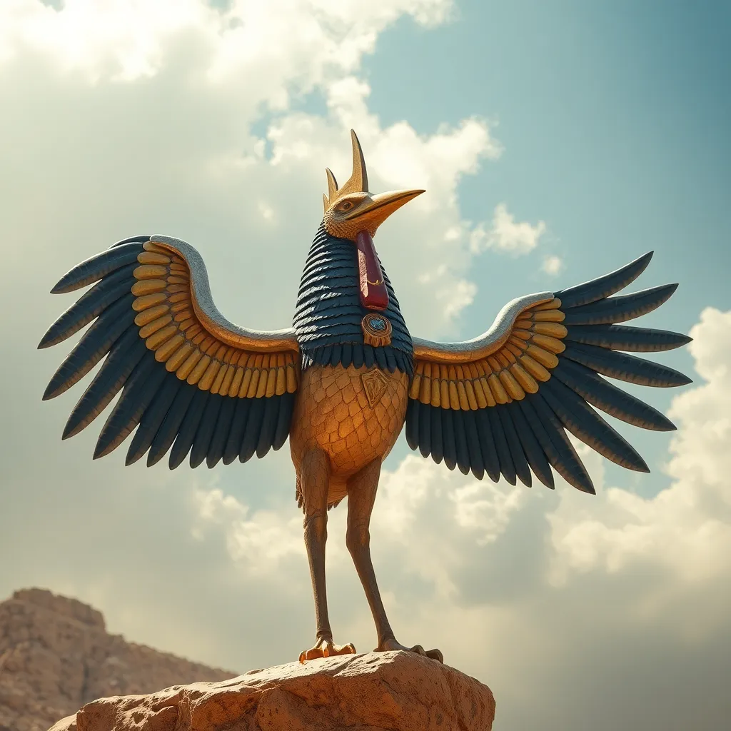 The Bennu Bird: A Guardian of the Egyptian Pantheon